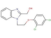 {1-[2-(2,4-dichlorophenoxy)ethyl]-1H-benzimidazol-2-yl}methanol