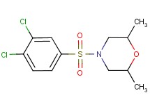4-[(3,4-dichlorophenyl)sulfonyl]-2,6-dimethylmorpholine