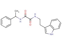 N-[2-(1H-indol-3-yl)ethyl]-N'-(1-phenylethyl)ethanediamide