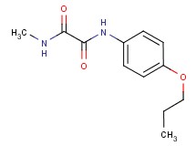 N-methyl-N'-(4-propoxyphenyl)ethanediamide