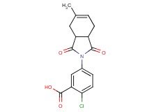 2-chloro-5-(5-methyl-1,3-dioxo-1,3,3a,4,7,7a-hexahydro-2H-isoindol-2-yl)benzoic acid