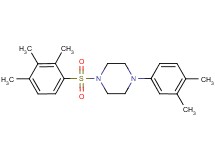 1-(3,4-dimethylphenyl)-4-[(2,3,4-trimethylphenyl)sulfonyl]piperazine