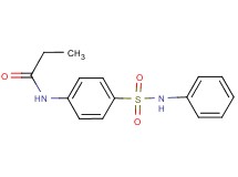 N-[4-(anilinosulfonyl)phenyl]propanamide