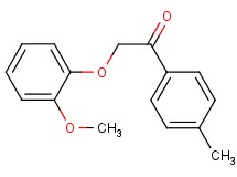 2-(2-methoxyphenoxy)-1-(4-methylphenyl)ethanone