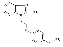 1-[2-(4-methoxyphenoxy)ethyl]-2-methyl-1H-benzimidazole