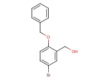 [2-(benzyloxy)-5-bromophenyl]methanol