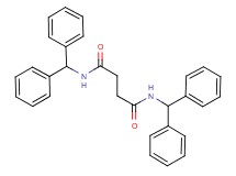 N,N'-bis(diphenylmethyl)succinamide