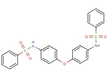 N,N'-(oxydi-4,1-phenylene)dibenzenesulfonamide