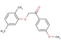 2-(2,5-dimethylphenoxy)-1-(4-methoxyphenyl)ethanone