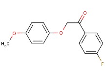1-(4-fluorophenyl)-2-(4-methoxyphenoxy)ethanone