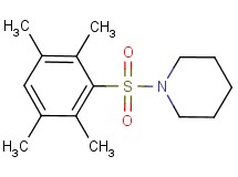 1-[(2,3,5,6-tetramethylphenyl)sulfonyl]piperidine