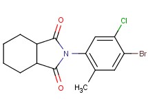 2-(4-bromo-5-chloro-2-methylphenyl)hexahydro-1H-isoindole-1,3(2H)-dione