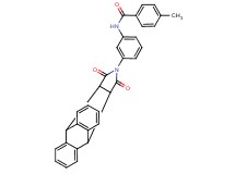 N-[3-(16,18-dioxo-17-azapentacyclo[6.6.5.0~2,7~.0~9,14~.0~15,19~]nonadeca-2,4,6,9,11,13-hexaen-17-yl)phenyl]-4-methylbenzamide