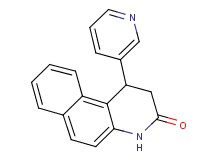 1-(3-pyridinyl)-1,4-dihydrobenzo[f]quinolin-3(2H)-one