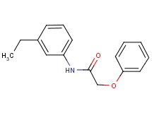 N-(3-ethylphenyl)-2-phenoxyacetamide