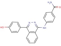 4-{[4-(4-hydroxyphenyl)-1-phthalazinyl]amino}benzamide