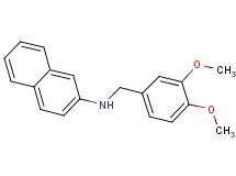 (3,4-dimethoxybenzyl)2-naphthylamine