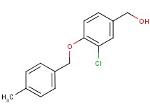 {3-chloro-4-[(4-methylbenzyl)oxy]phenyl}methanol