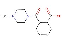 6-[(4-methyl-1-piperazinyl)carbonyl]-3-cyclohexene-1-carboxylic acid