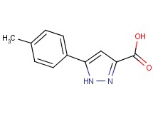 5-(4-methylphenyl)-1H-pyrazole-3-carboxylic acid