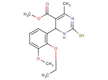 methyl 6-(2-ethoxy-3-methoxyphenyl)-2-mercapto-4-methyl-1,6-dihydro-5-pyrimidinecarboxylate