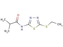 N-[5-(ethylthio)-1,3,4-thiadiazol-2-yl]-2-methylpropanamide