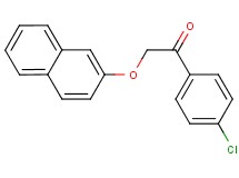 1-(4-chlorophenyl)-2-(2-naphthyloxy)ethanone