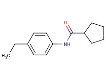N-(4-ethylphenyl)cyclopentanecarboxamide
