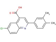 6-chloro-2-(3,4-dimethylphenyl)-4-quinolinecarboxylic acid