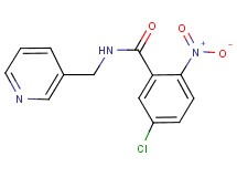5-chloro-2-nitro-N-(3-pyridinylmethyl)benzamide