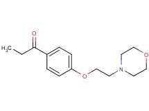 1-{4-[2-(4-morpholinyl)ethoxy]phenyl}-1-propanone