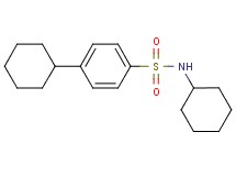 N,4-dicyclohexylbenzenesulfonamide