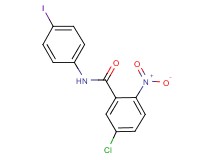 5-chloro-N-(4-iodophenyl)-2-nitrobenzamide