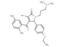 1-[3-(dimethylamino)propyl]-4-(2,5-dimethylbenzoyl)-5-(4-ethoxyphenyl)-3-hydroxy-1,5-dihydro-2H-pyrrol-2-one
