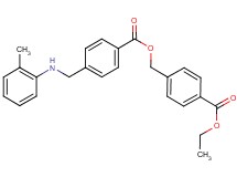 4-(ethoxycarbonyl)benzyl 4-{[(2-methylphenyl)amino]methyl}benzoate