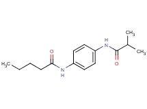 N-[4-(isobutyrylamino)phenyl]pentanamide