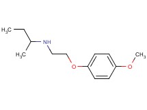 N-[2-(4-methoxyphenoxy)ethyl]-2-butanamine oxalate