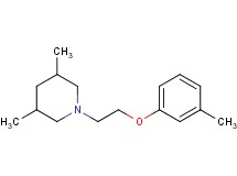 3,5-dimethyl-1-[2-(3-methylphenoxy)ethyl]piperidine oxalate