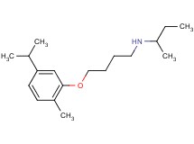 N-(sec-butyl)-4-(5-isopropyl-2-methylphenoxy)-1-butanamine oxalate