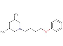 3,5-dimethyl-1-(4-phenoxybutyl)piperidine oxalate