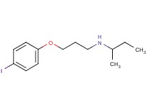 N-[3-(4-iodophenoxy)propyl]-2-butanamine oxalate