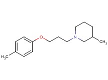 3-methyl-1-[3-(4-methylphenoxy)propyl]piperidine oxalate
