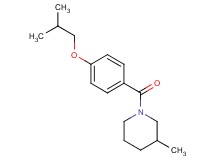 1-(4-isobutoxybenzoyl)-3-methylpiperidine