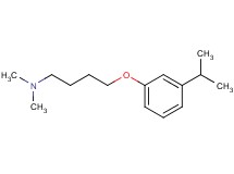 [4-(3-isopropylphenoxy)butyl]dimethylamine oxalate