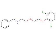 N-benzyl-2-[2-(2,6-dichlorophenoxy)ethoxy]ethanamine oxalate
