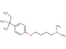 {4-[4-(1,1-dimethylpropyl)phenoxy]butyl}dimethylamine oxalate