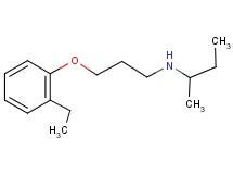 N-[3-(2-ethylphenoxy)propyl]-2-butanamine