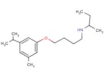 N-(sec-butyl)-4-(3-isopropyl-5-methylphenoxy)-1-butanamine