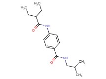4-[(2-ethylbutanoyl)amino]-N-isobutylbenzamide