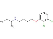 N-(sec-butyl)-4-(2,3-dichlorophenoxy)-1-butanamine oxalate